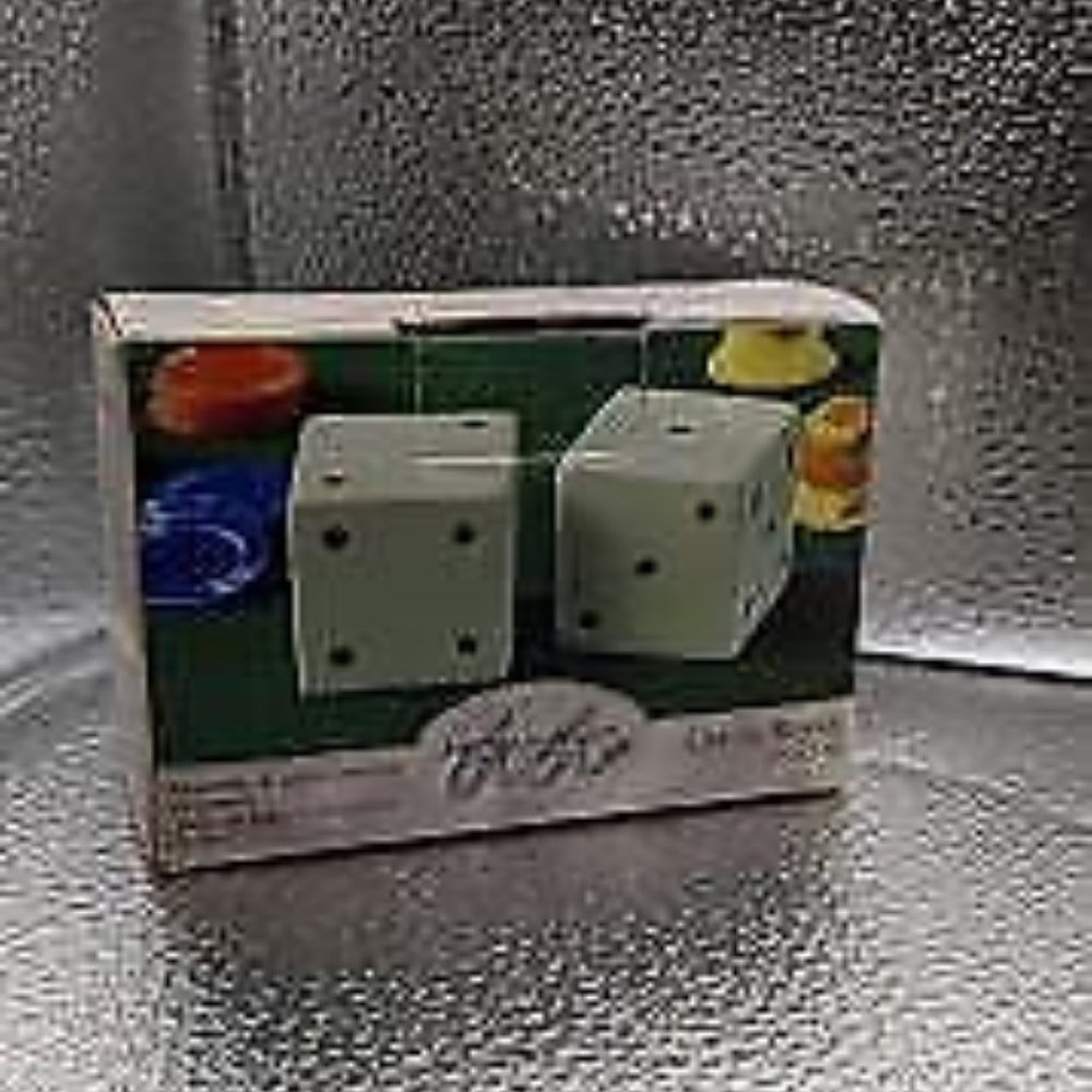 VINTAGE DICE CASINO ROYAL,AMERICAN ATELIER SALT AND PEPPER SHAKERS